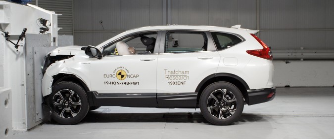 New Honda CR-V scores five stars in Euro NCAP assessment