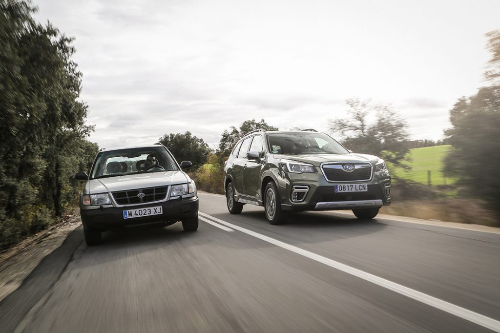 Nuevo Forester vs Forester 1a gen 1024x682 1