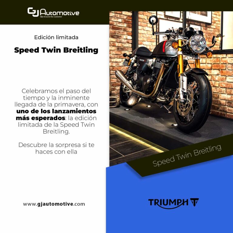 Edición limitada Triumph Speed Twin Breitling