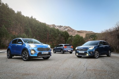 Gama SUV híbrida de kia en Burgos