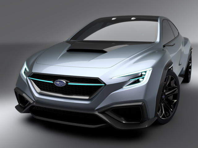 Tokio 2017 Subaru VIZIV Performance Concept frontal