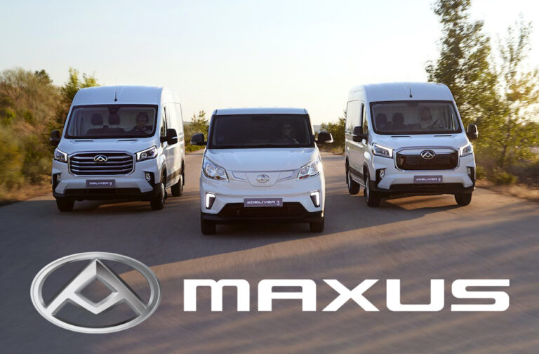 gama de furgonetas electricas Maxus