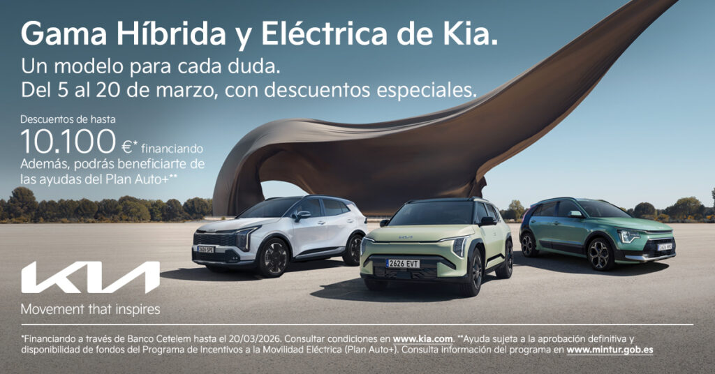 gama híbrida y eléctica de KIA