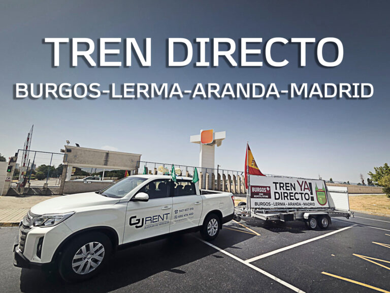 GJA apoya la reapertura del tren directo Burgos - Aranda de Duero - Madrid